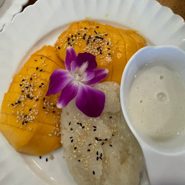 Sticky Rice with Mango.