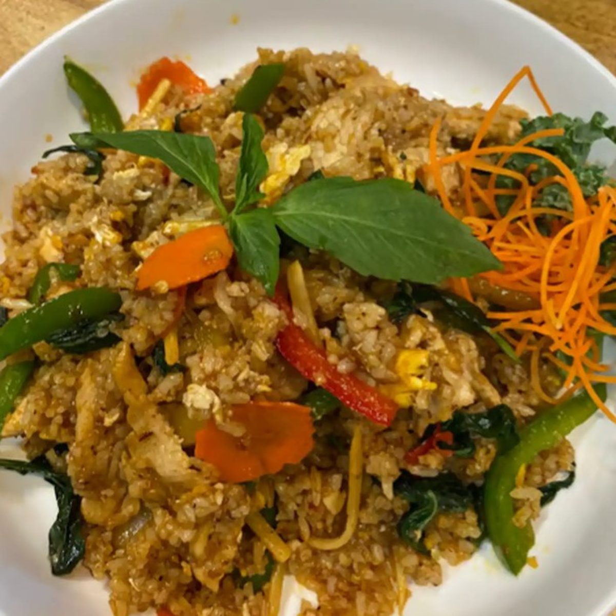 Lunch Basil Fried Rice