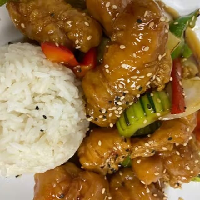 Orange Chicken.
