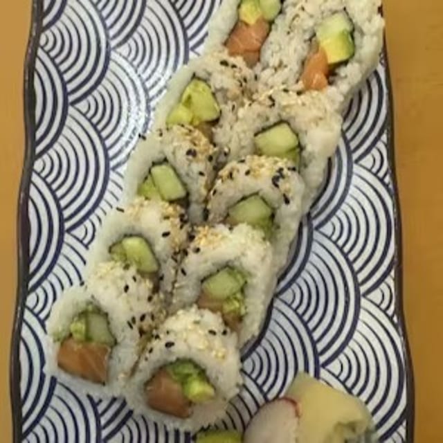 Salmon California Roll.