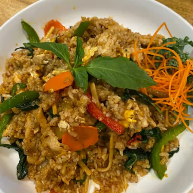 Basil Fried Rice.