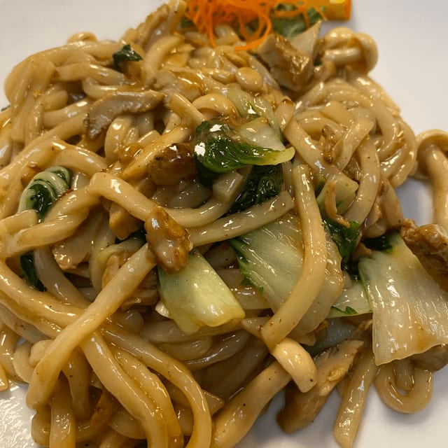 Udon & Mushroom.