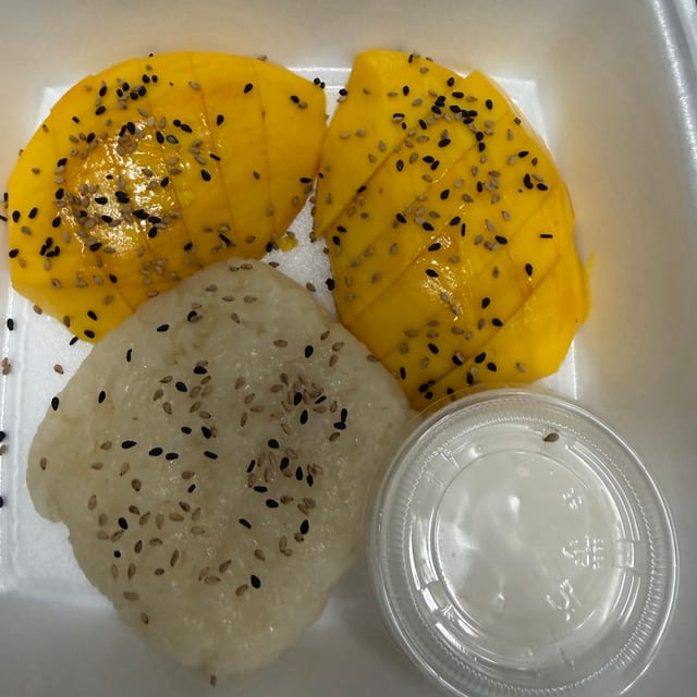 Sticky Rice with Mango.