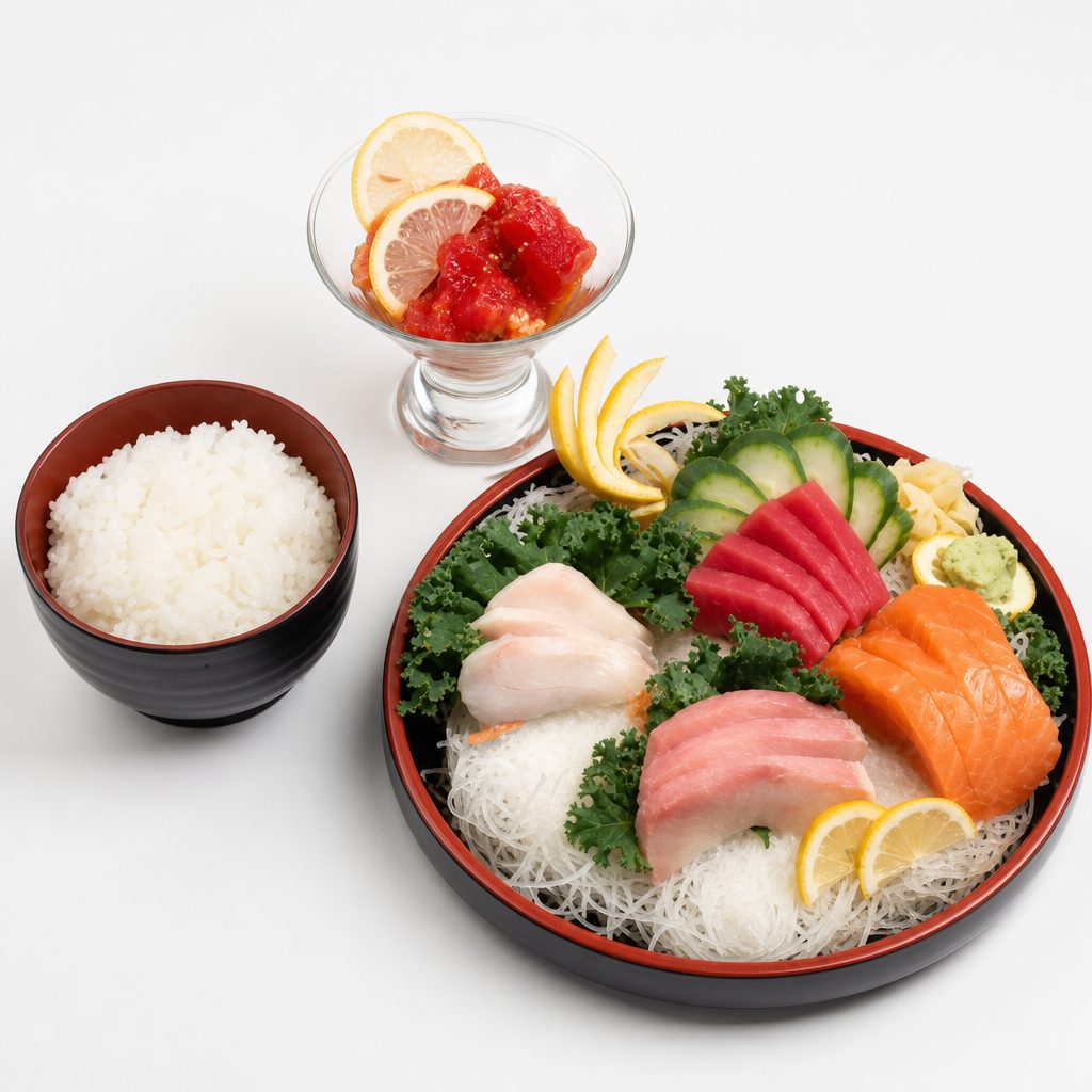 Sashimi Combo Dinner.