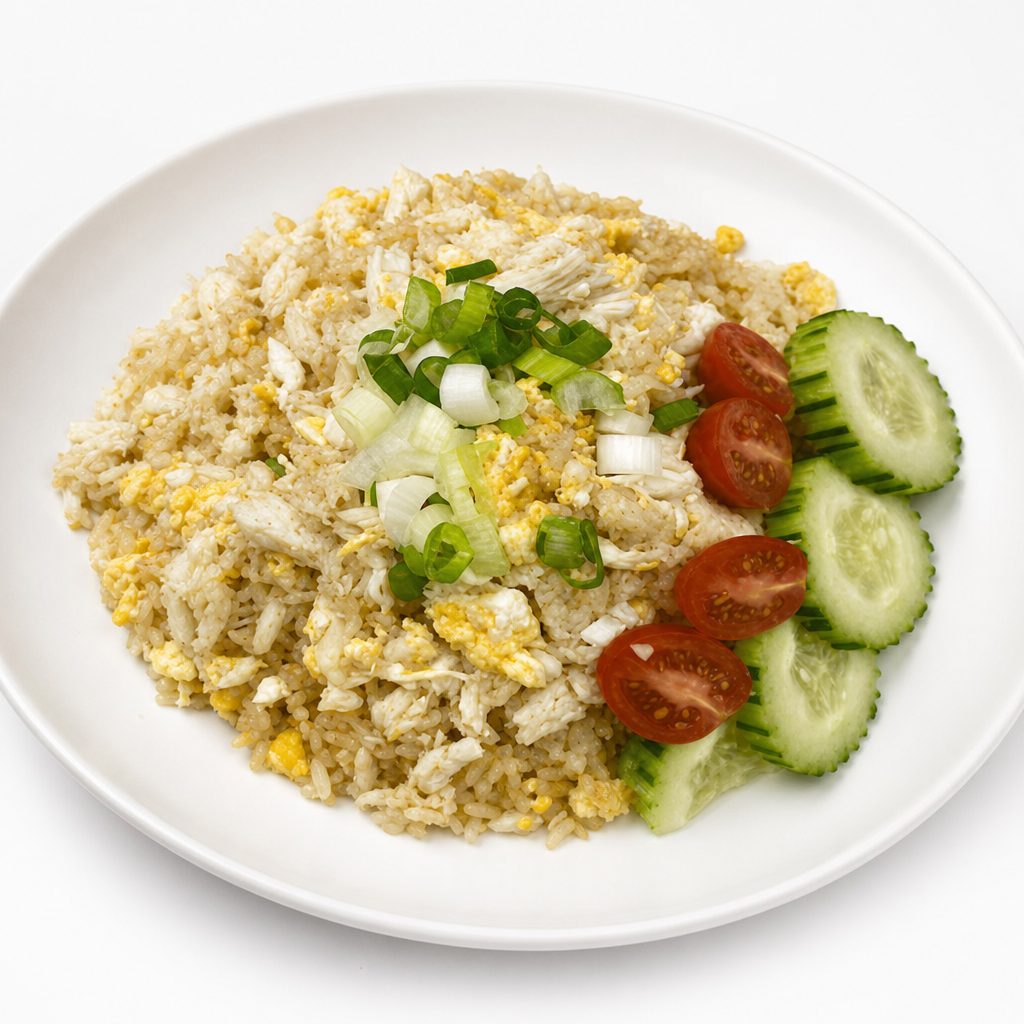 Crab Fried Rice.
