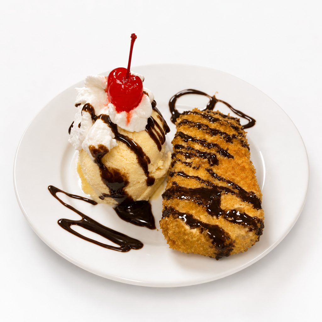 Cheesecake Tempura.