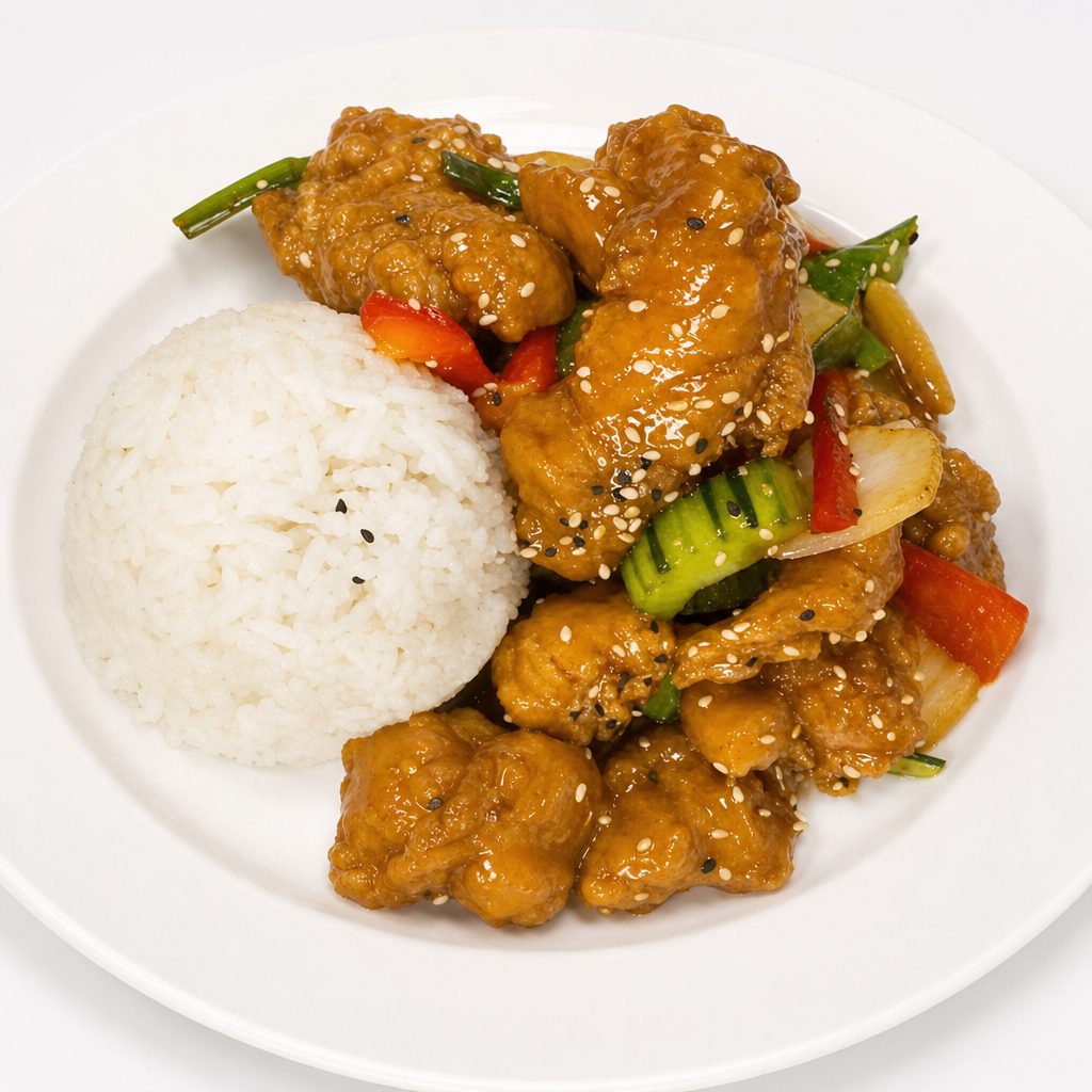 Orange Chicken.