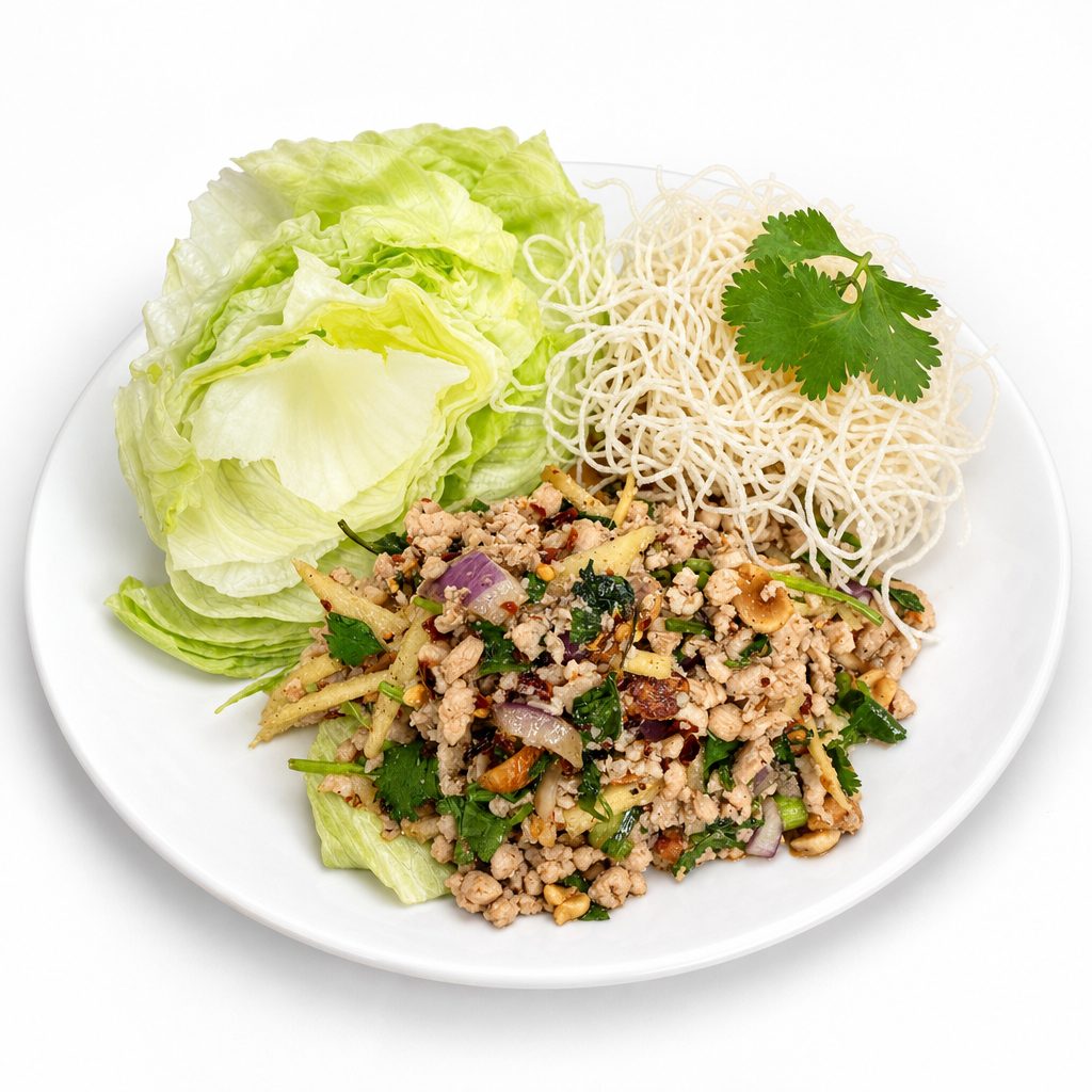 Chicken Lettuce Wrap.
