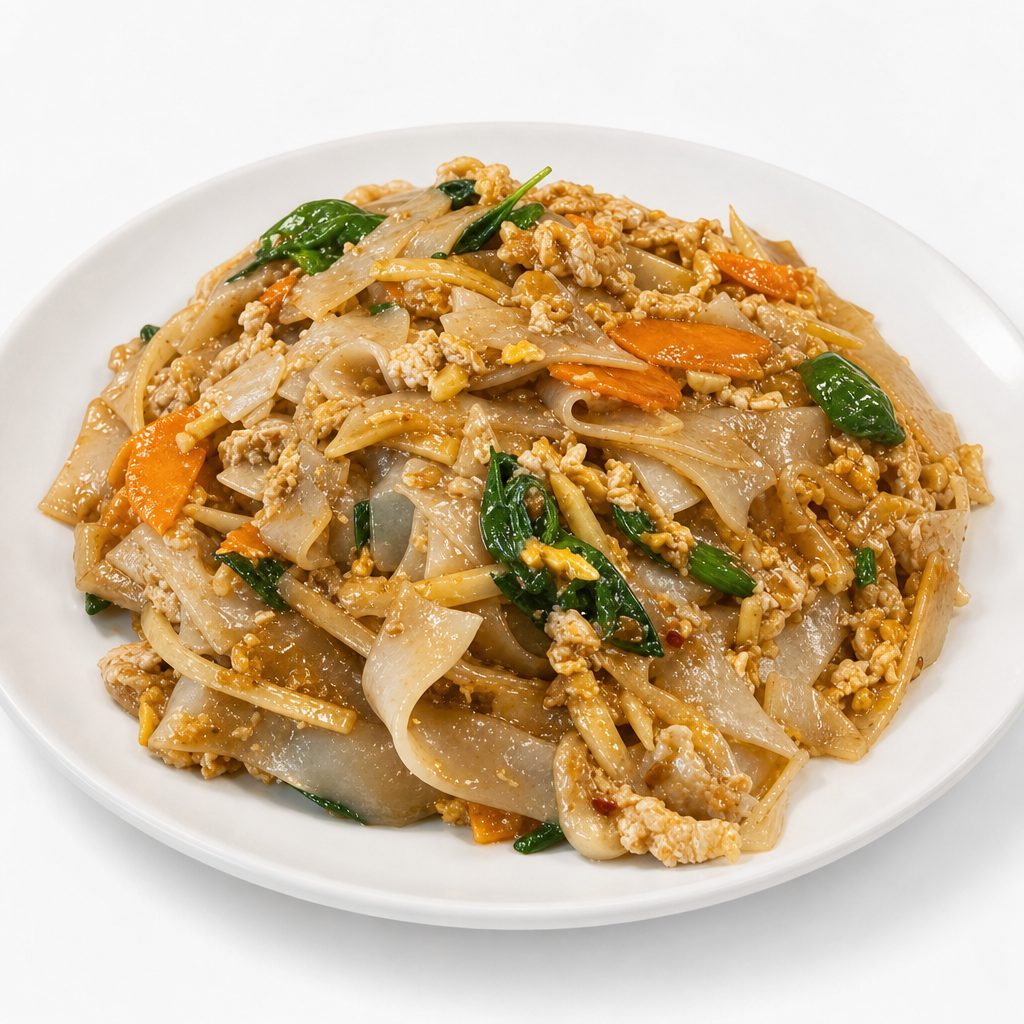 Lunch Drunken Noodle.