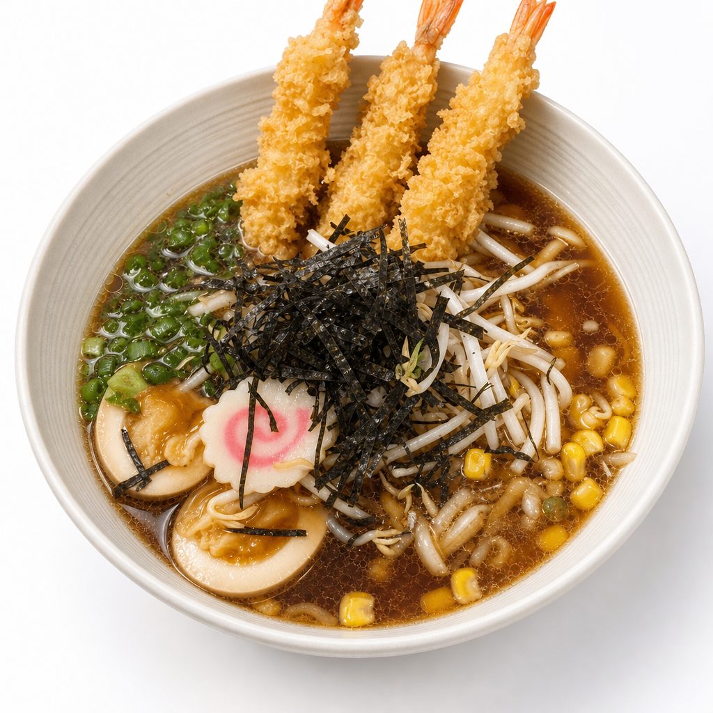 Shoyu Ramen Noodle Soup.