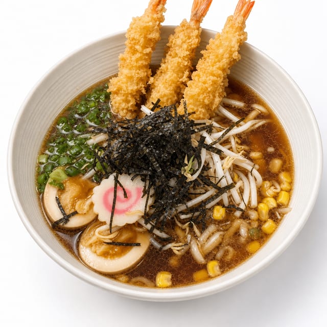 Shoyu Ramen Noodle Soup.