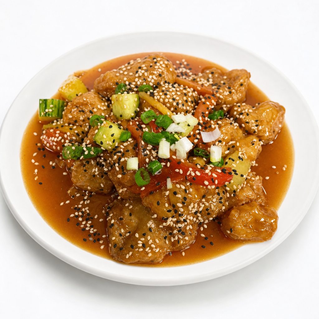Kids Orange Chicken.