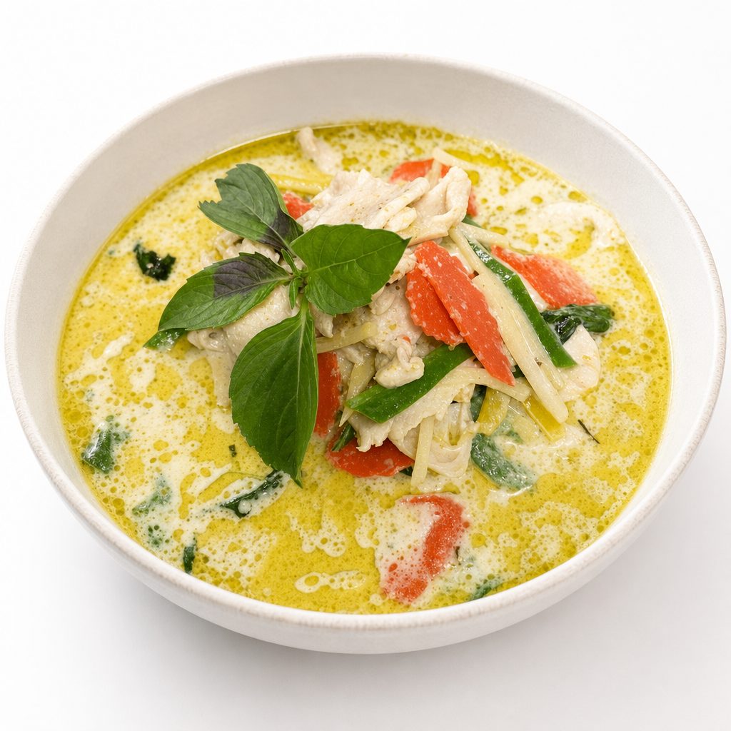 Lunch Green Curry.