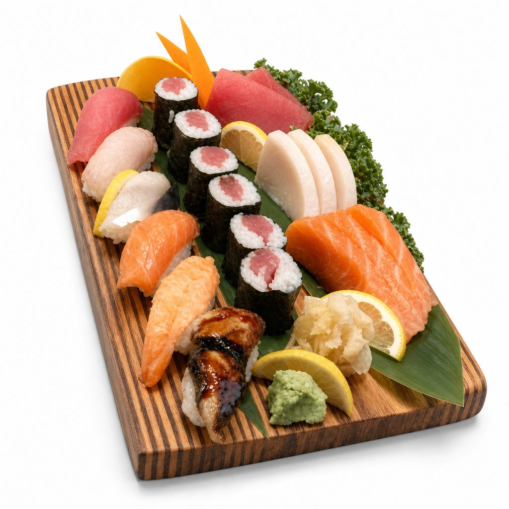 Sushi & Sashimi Dinner.