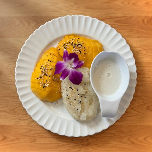 Sticky Rice with Mango.