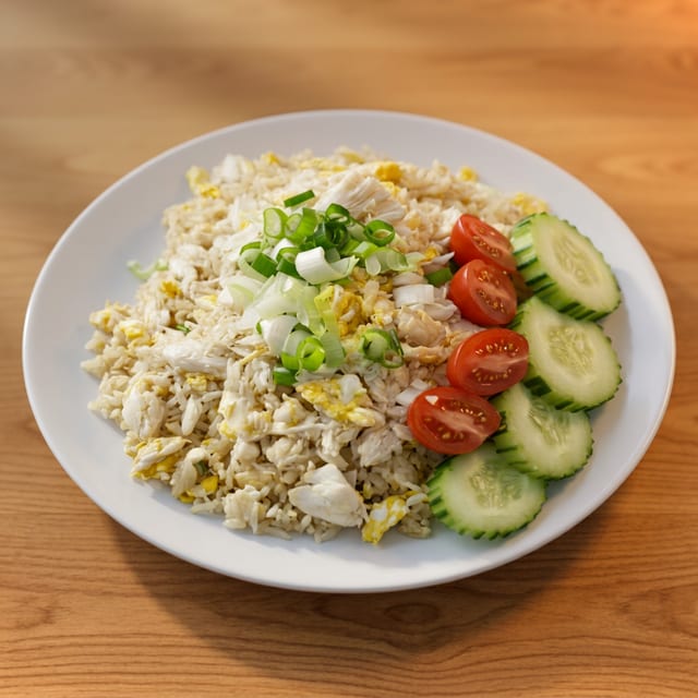 Crab Fried Rice.