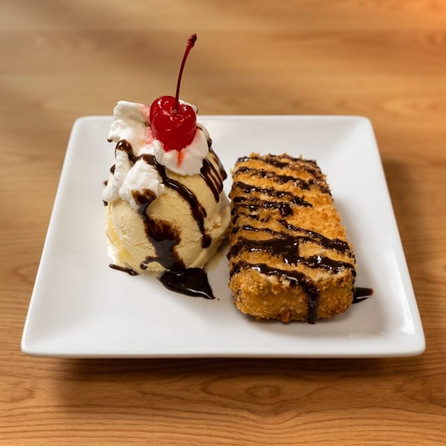 Cheesecake Tempura.
