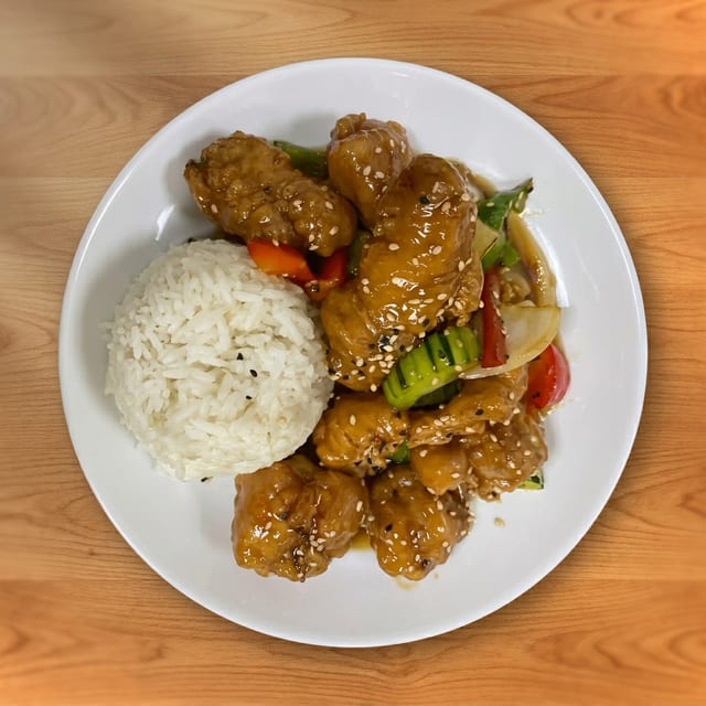 Orange Chicken.