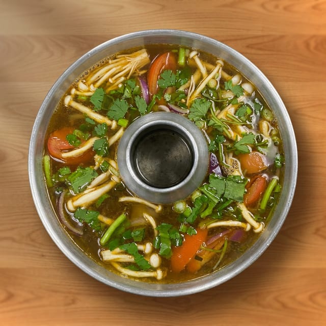 Hot Pot Tom Yum Soup.