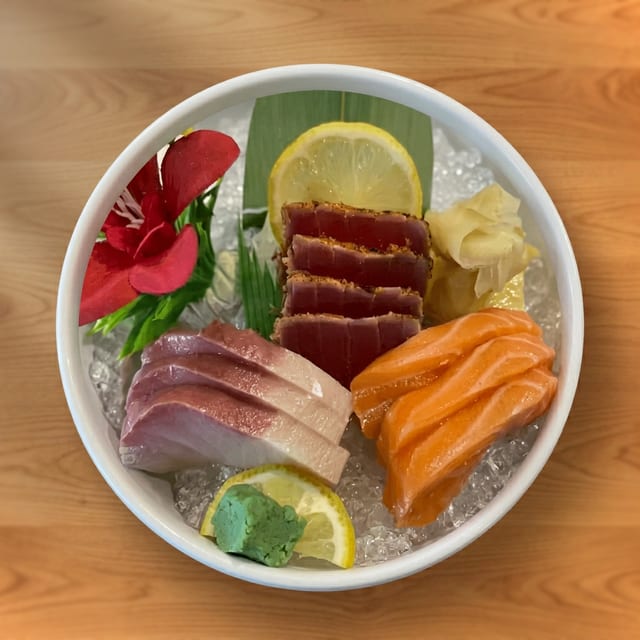 Sashimi Appetizer.