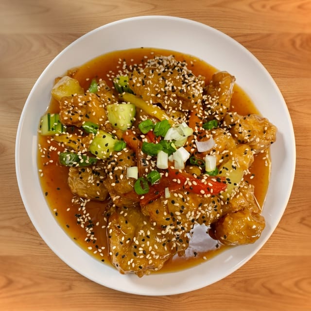 Kids Orange Chicken.