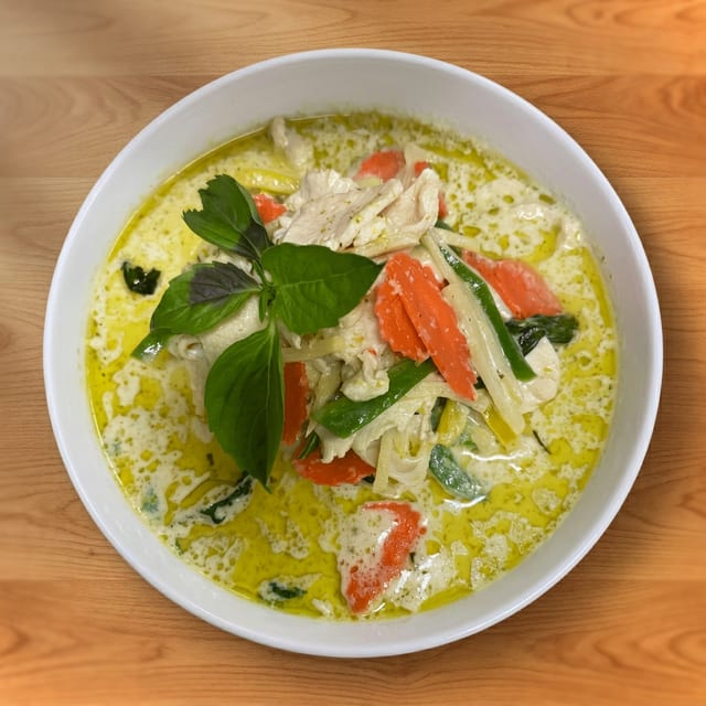 Lunch Green Curry.