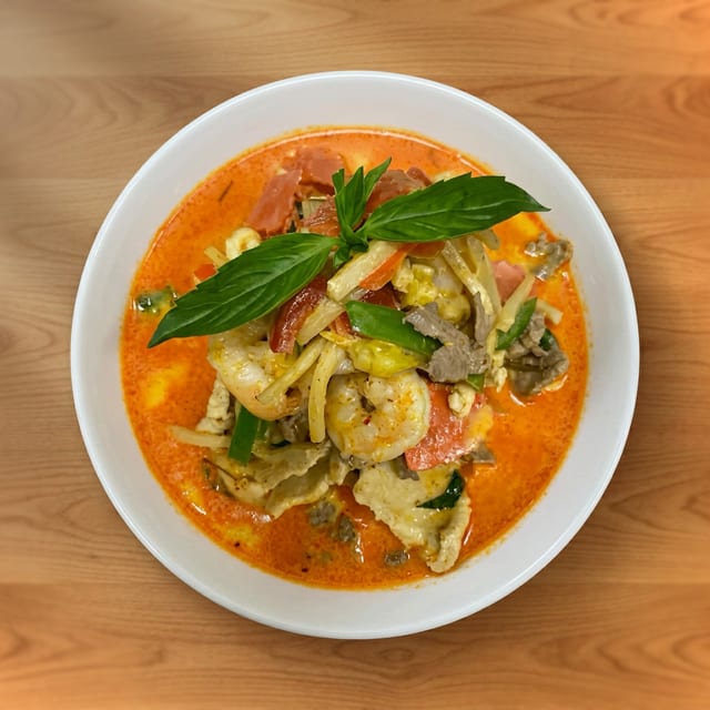 Lunch Red Curry.